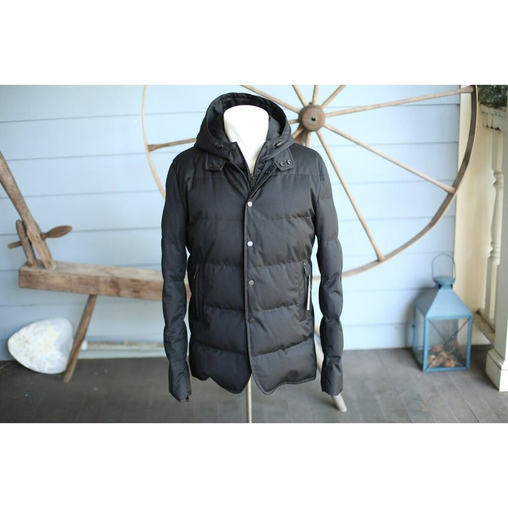 Ari Technical Wool Down Filled Blazer Jacket Coat… - image 4